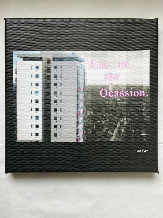 Rise to the Occasion Black Canvas *Limited*